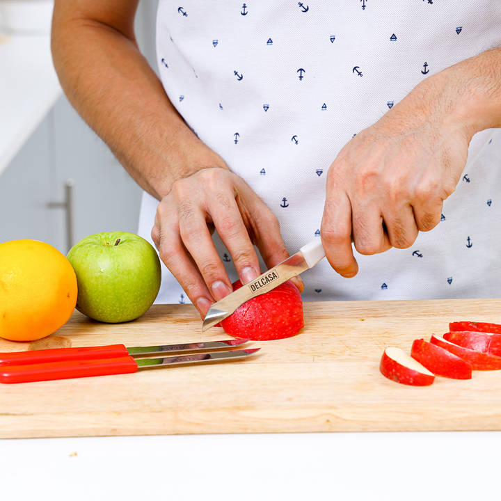 Kitchen Paring Knife Set Ultra Sharp Stainless 3PCS