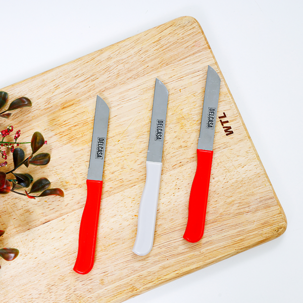 Kitchen Paring Knife Set Ultra Sharp Stainless 3PCS