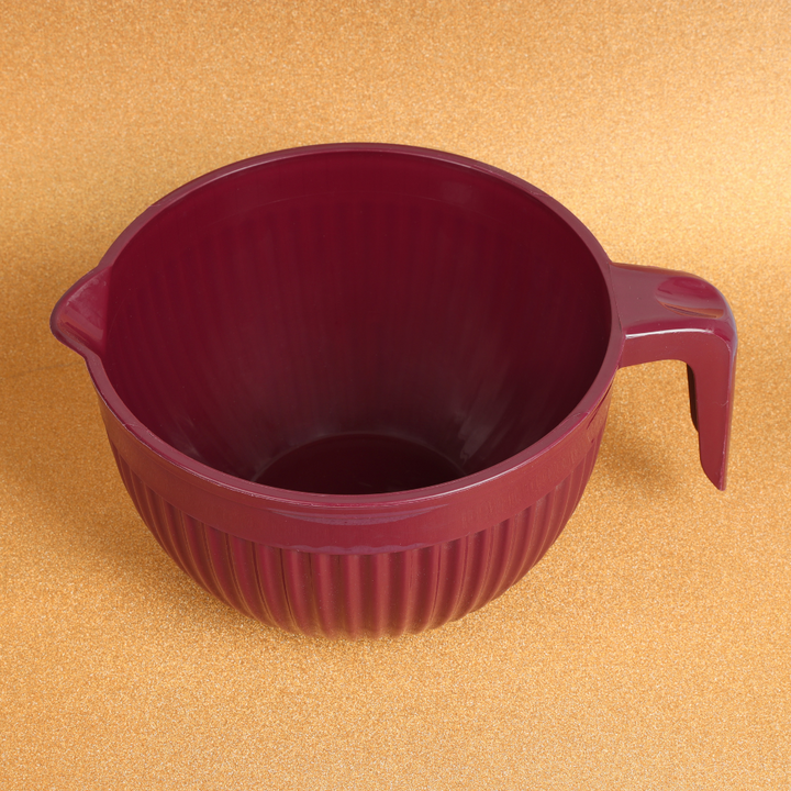 Mixing Bowl with Handle, Premium-Quality Polymer Plastic 3500ML