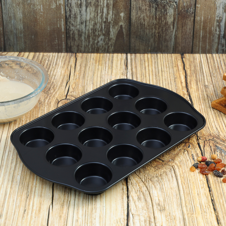 Muffin Pan & Baking Pan Made from Food Grade Material 12 Cups