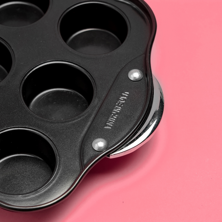 Muffin Pan with Loose Base, Mini Bakeware 12 CUPS