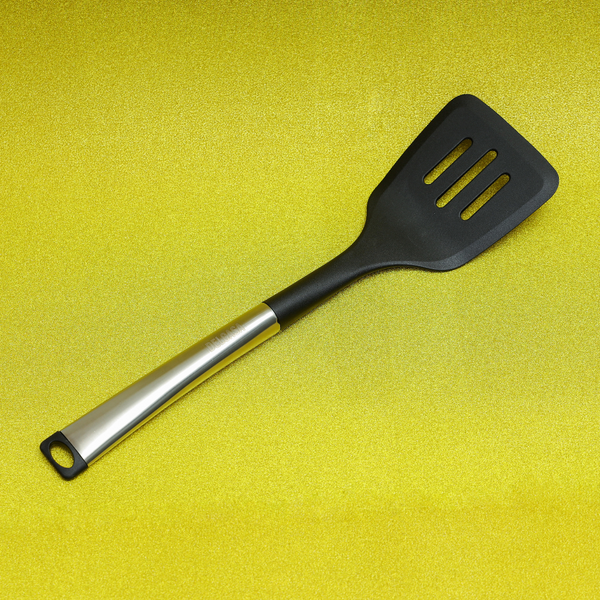 Nylon Slotted Turner with Stainless Steel Handle