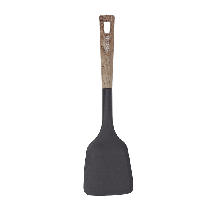 Nylon Solid Turner with PP Handle and Wooden Finish, Premium Quality Nylon Turner