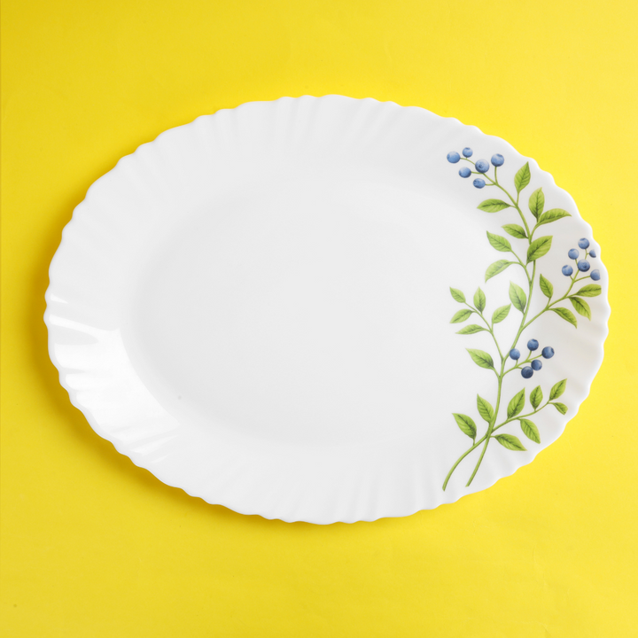 Opalware Classique Oval Rice Plate 12.6 INCH