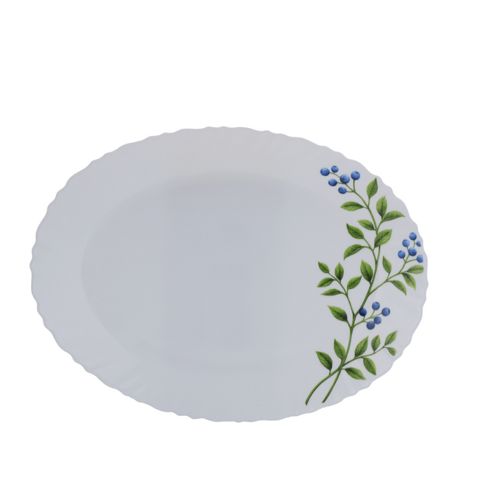 Opalware Classique Oval Rice Plate 12.6 INCH