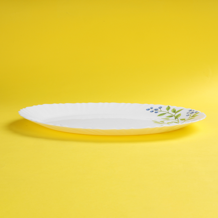 Opalware Classique Oval Rice Plate 12.6 INCH