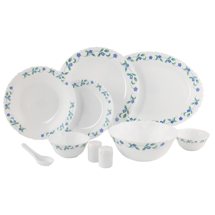 Opalware Dinner Set Lightweight Chip Resistant 42pcs