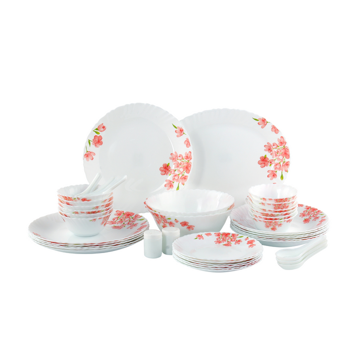 Opalware Dinner Set Lightweight Chip Resistant 42pcs