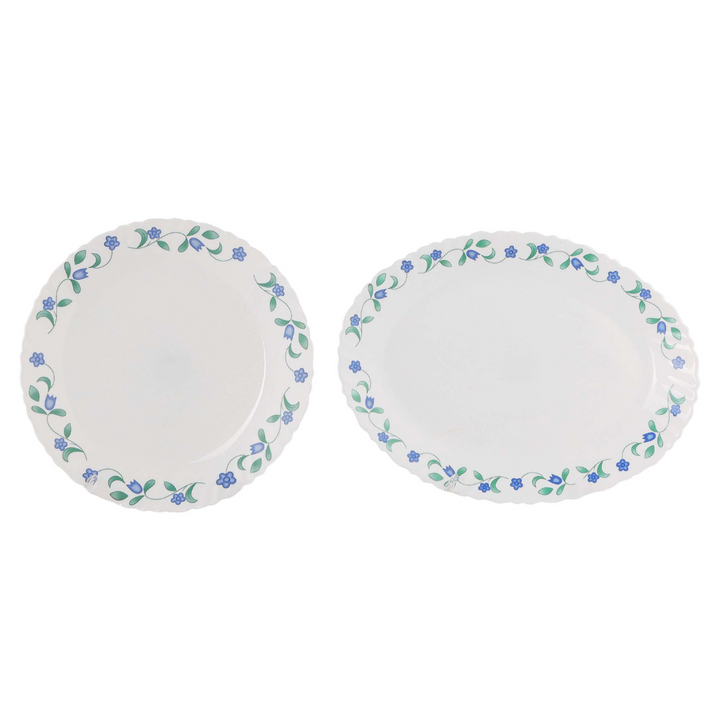 Opalware Dinner Set Lightweight Chip Resistant 42pcs