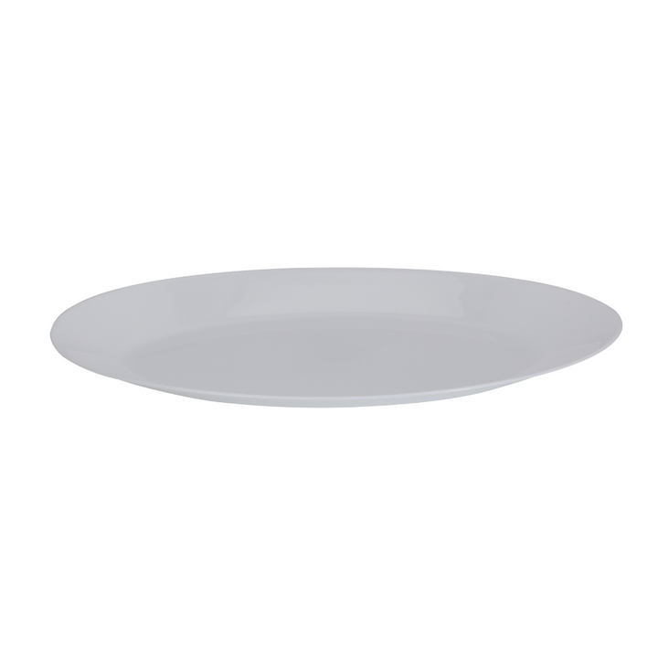 Opalware Ivory Oval Platter 13 INCH