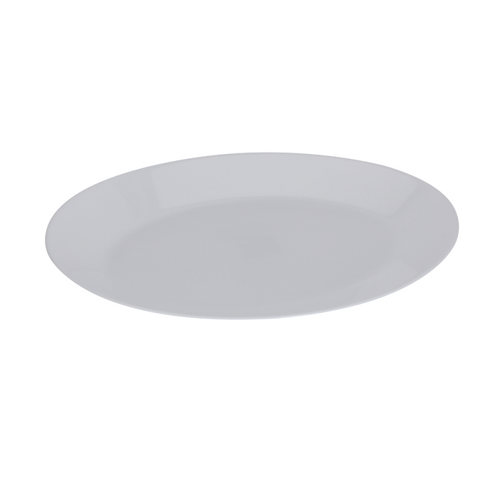 Opalware Ivory Oval Platter 13 INCH