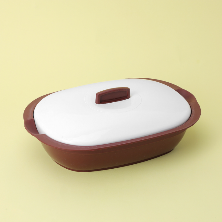 Oval Casserole with Lid, Serving Pot 