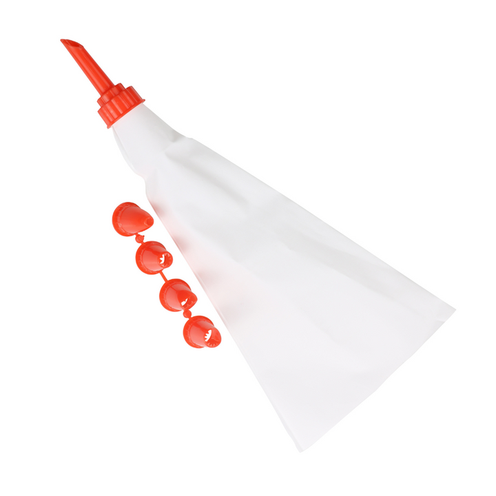 PVC Icing Bag with 5 Different Nozzles