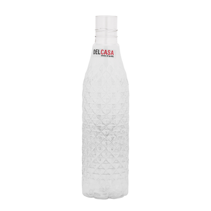 Pet Bottle with Diamond Cap, BPA-Free, Leak-Resistant, and Portable 