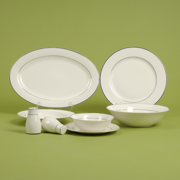 Premium Bone China Dinner Set, 28Pcs