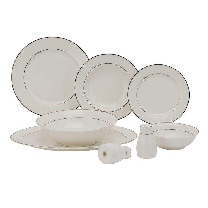 Premium Bone China Dinner Set, 28Pcs