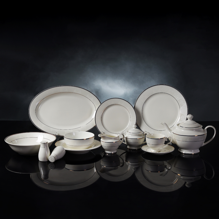 Premium Fine Bone Dinner Set 83pcs