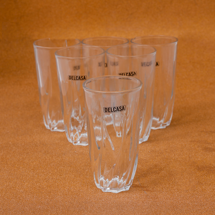 Premium Quality Transparent Glass Tumblers