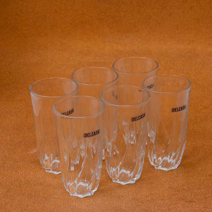 Premium Quality Transparent Glass Tumblers