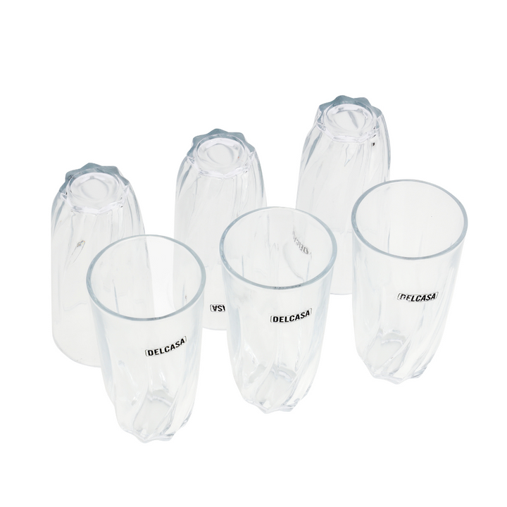 Premium Quality Transparent Glass Tumblers