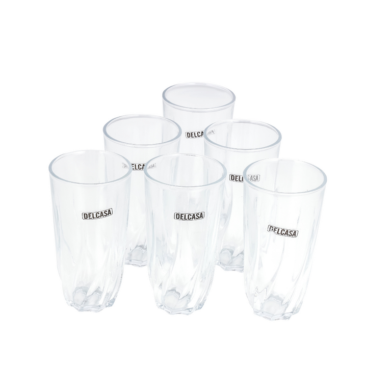 Premium Quality Transparent Glass Tumblers