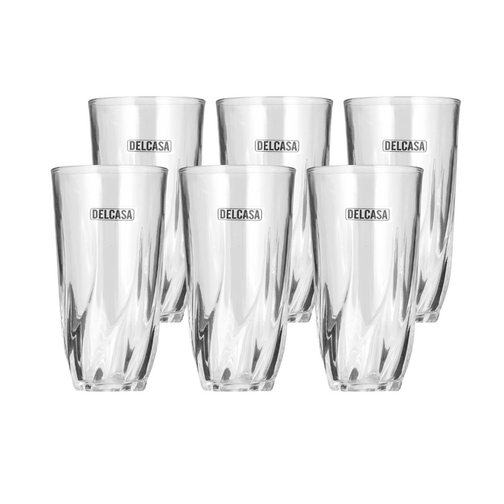 Premium Quality Transparent Glass Tumblers