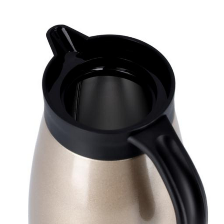 ROYALFORD 1.5L Portable Coffee Pot - Thermos with Insulated Heat Retention for Hot/Cold Beverages