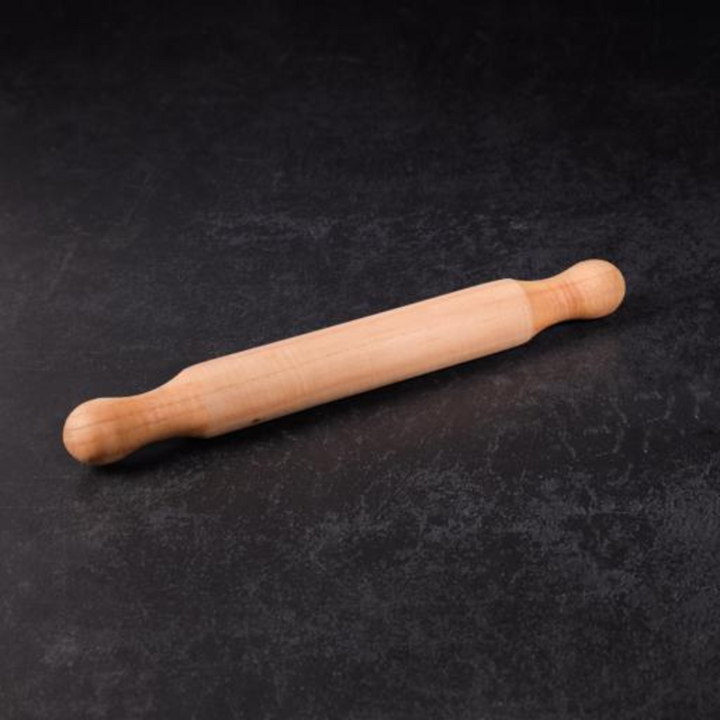 ROYALFORD 26cm Bamboo Rolling Pin with Non-Stick and Bamboo Handle