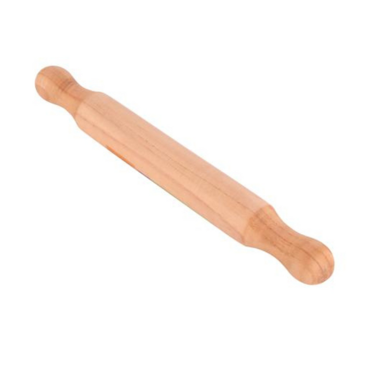 ROYALFORD 26cm Bamboo Rolling Pin with Non-Stick and Bamboo Handle