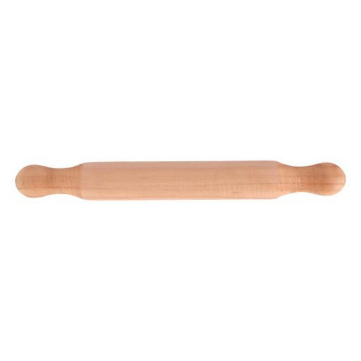 ROYALFORD 26cm Bamboo Rolling Pin with Non-Stick and Bamboo Handle