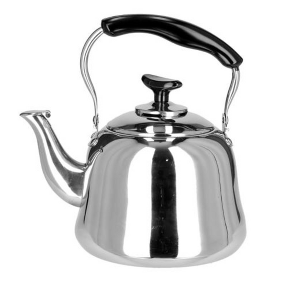 ROYALFORD 5L Stainless Steel Whistling Tea Kettle - Portable, Heat Resistant