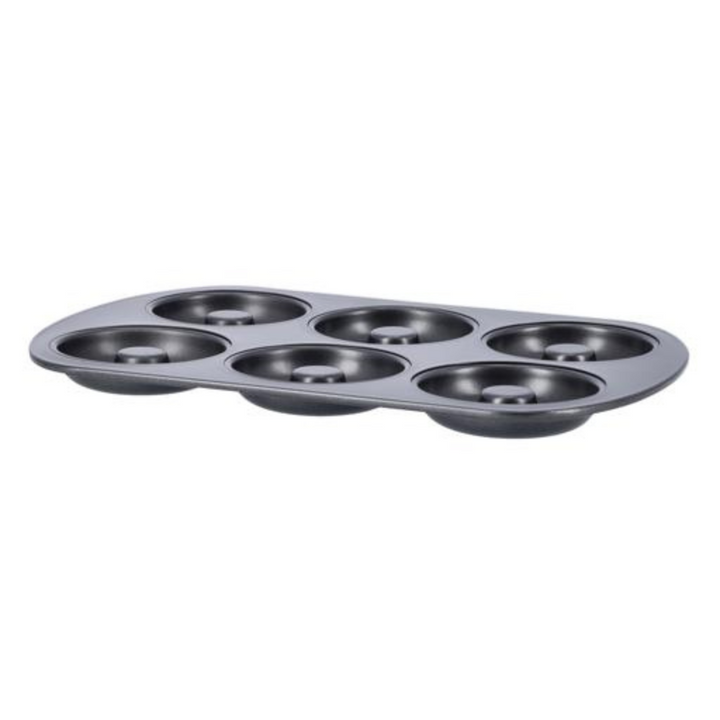 ROYALFORD 6-Cavity Dark Grey Donut Pan (1x24)