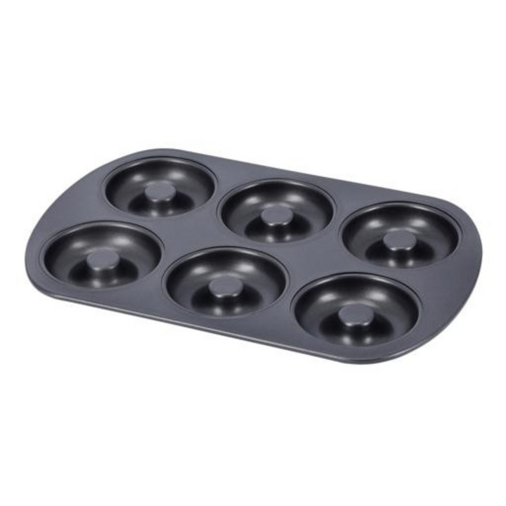 ROYALFORD 6-Cavity Dark Grey Donut Pan (1x24)