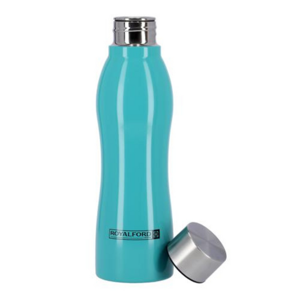 ROYALFORD 750ml Blue Stainless Steel Sports Bottle