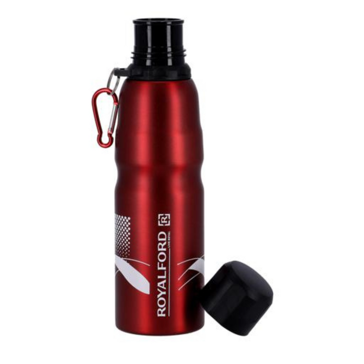 ROYALFORD 750ml Red Stainless Steel Sports Bottle