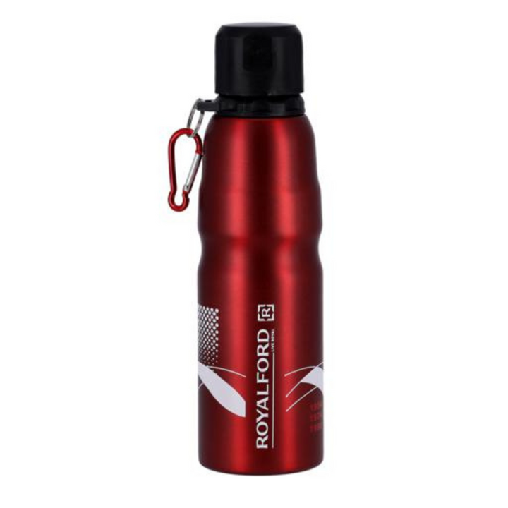 ROYALFORD 750ml Red Stainless Steel Sports Bottle