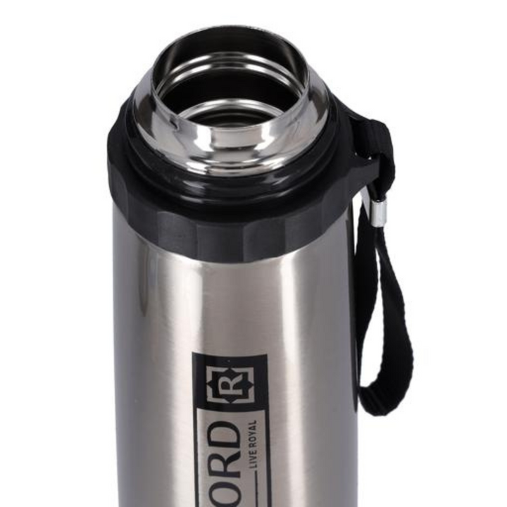 ROYALFORD 600ml Stainless Steel Vacuum Flask - Portable Hot Water Bottle