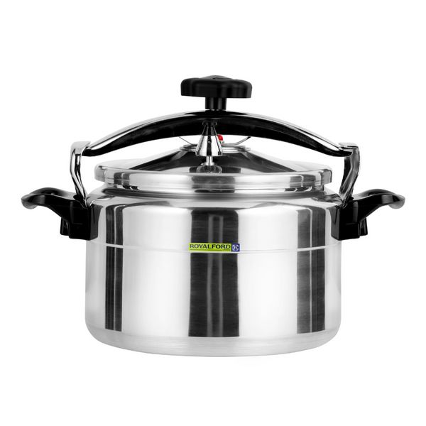 ROYALFORD Aluminum Pressure Cooker, Fast and Easy Cooking 