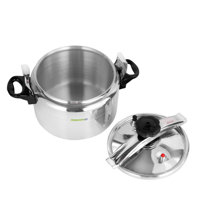 ROYALFORD Aluminum Pressure Cooker, Fast and Easy Cooking 