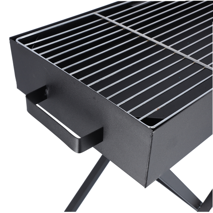 ROYALFORD Barbecue Grill Stand with Blower, Durable Iron Portable Grill