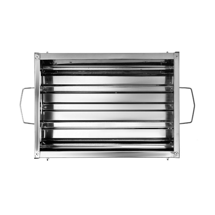 ROYALFORD Barbecue Stand with Grill, Durable Stainless-Steel BBQ