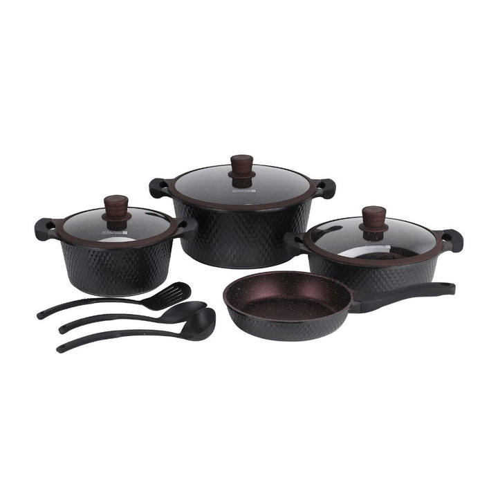 ROYALFORD Die-Cast Cookware Set 10Pcs 