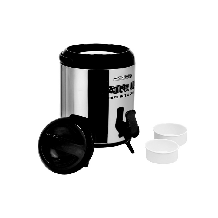 ROYALFORDDoubleWallStainlessSteelThermos2.8LtrKeepDrinksHotCold_3