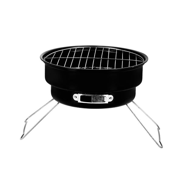 ROYALFORD Round Barbecue Stand with Foldable Grill 26.5x24CM