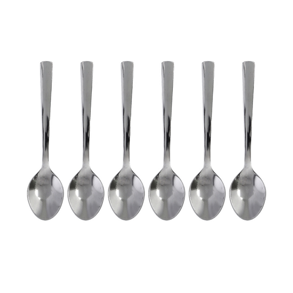 ROYALFORD Stainless Steel Mocca Spoons, 6 Pieces Set