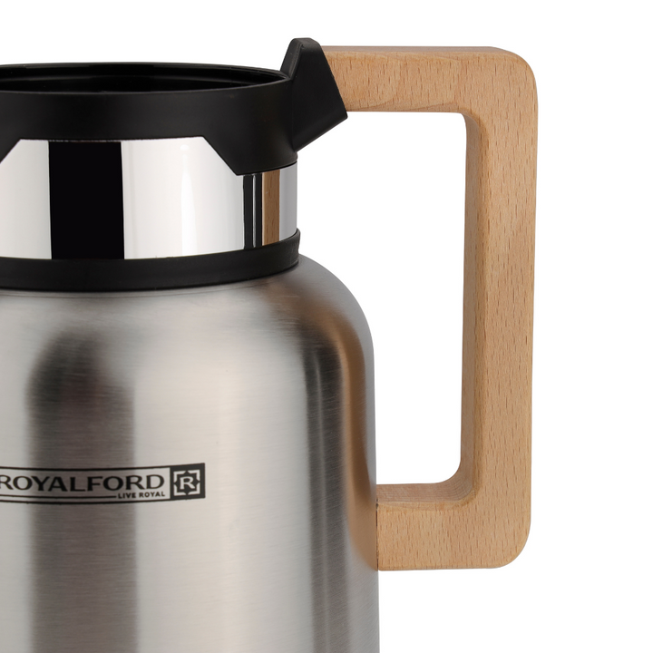 ROYALFORD Stainless Steel Vacuum Jug - Insulated & Portable