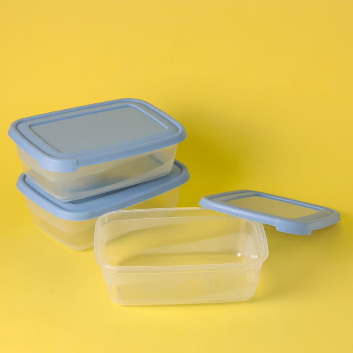 Rectangular Storage Container, Set of 3Pcs