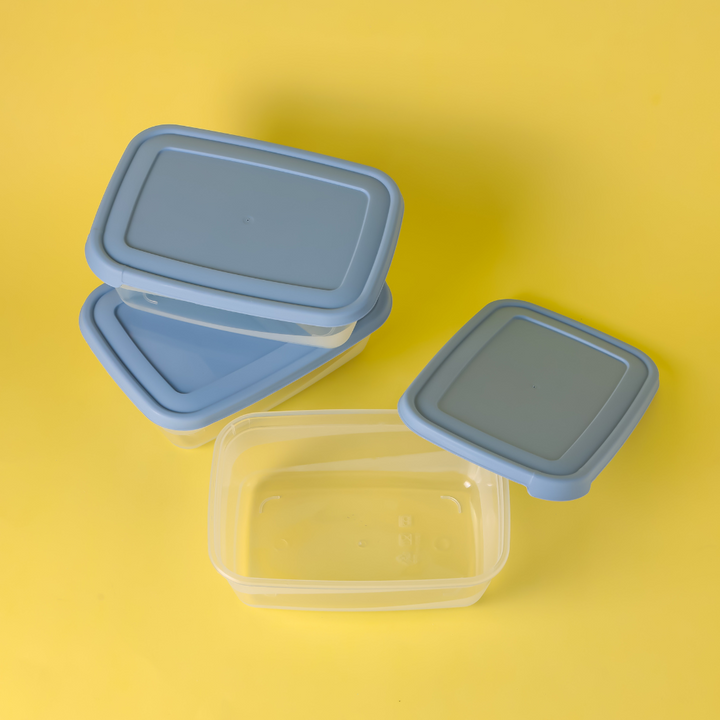 Rectangular Storage Container, Set of 3Pcs