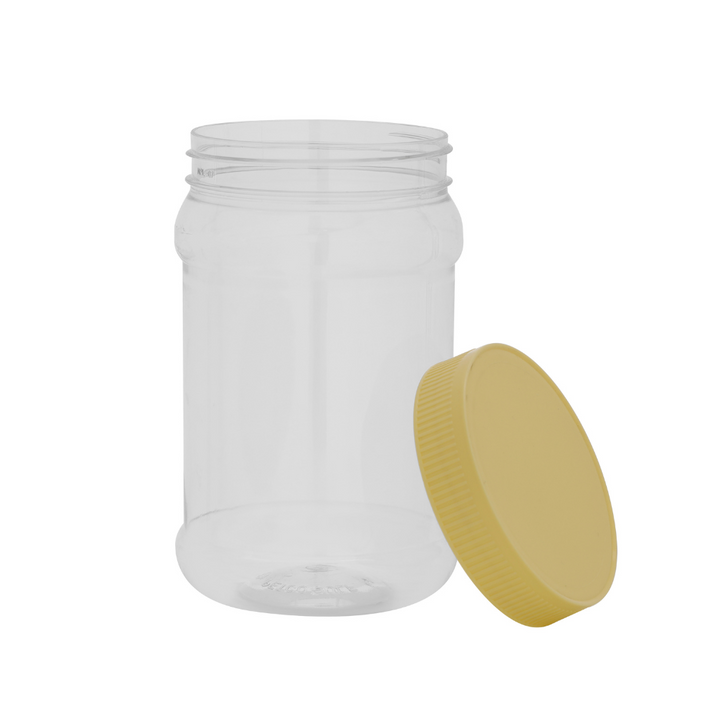 Round Air-Tight Pet Jar