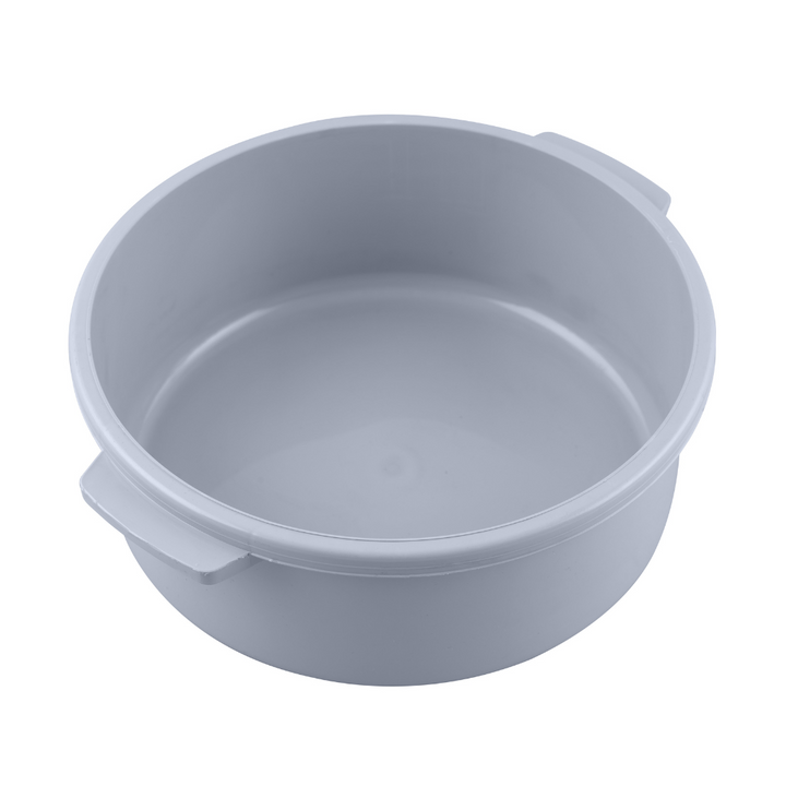 Round Casserole with Lid, Polymer Plastic Container 